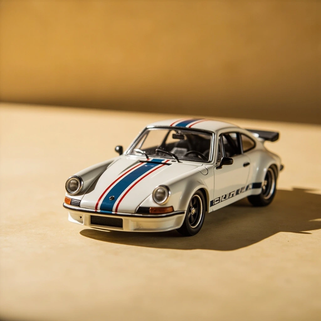 1:24 scale Porsche 911 Carrera RS in Martini livery
